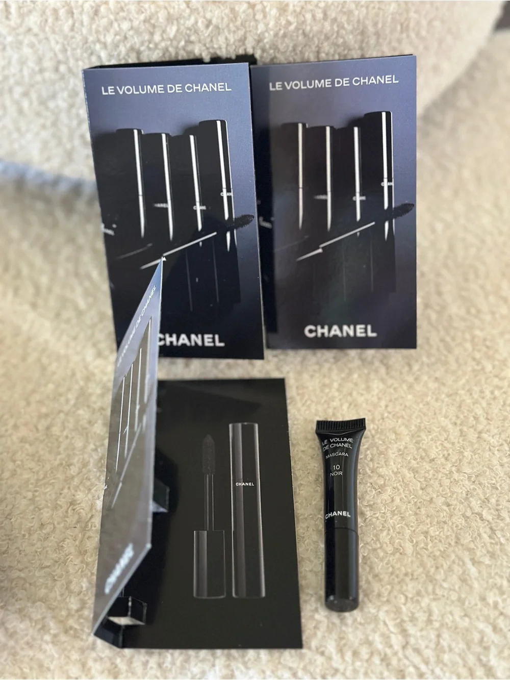 NEW 3xChanel Le Volume De Chanel Mascara 0.03oz./1g